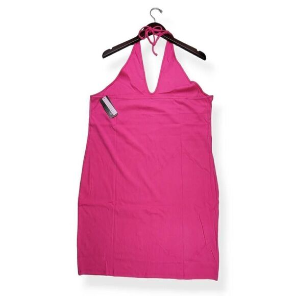 Wild Fable Halter Style Ribbed Bodycon Dress 4X - Picture 3 of 4
